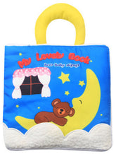 Good Night Baby Cloth Rattle Book